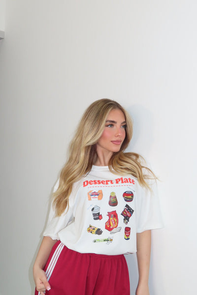 T-Shirt Dessert White