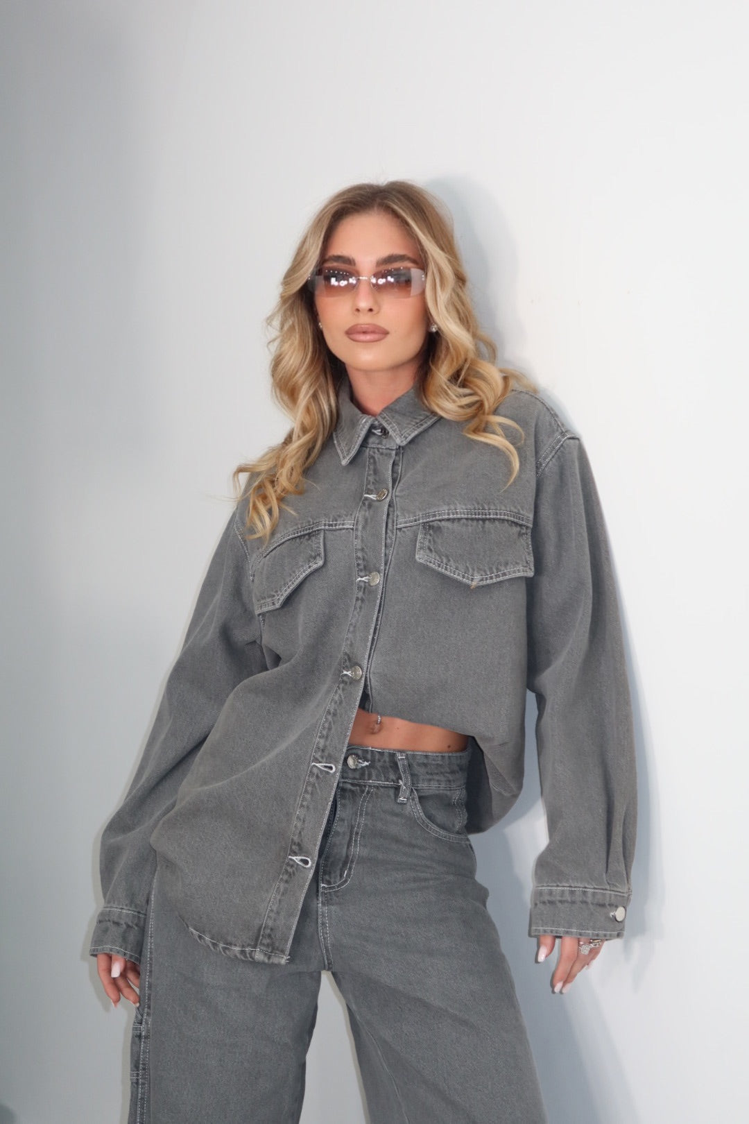 Coordinato Denim Grey