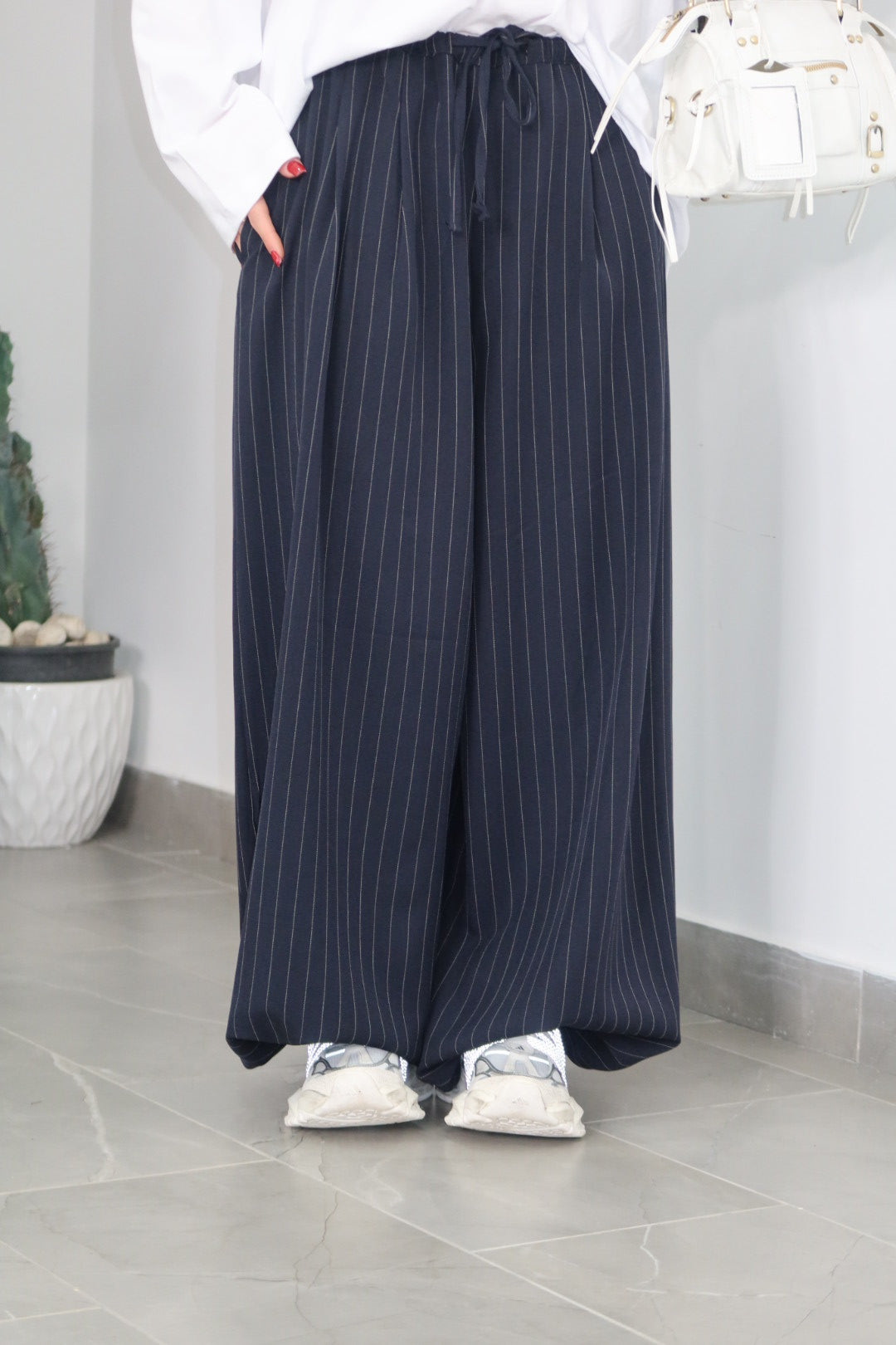 Pantalone gessato