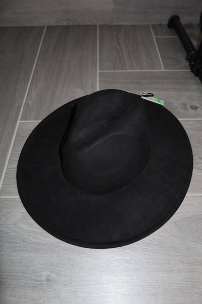 Cappello Falda Larga Black