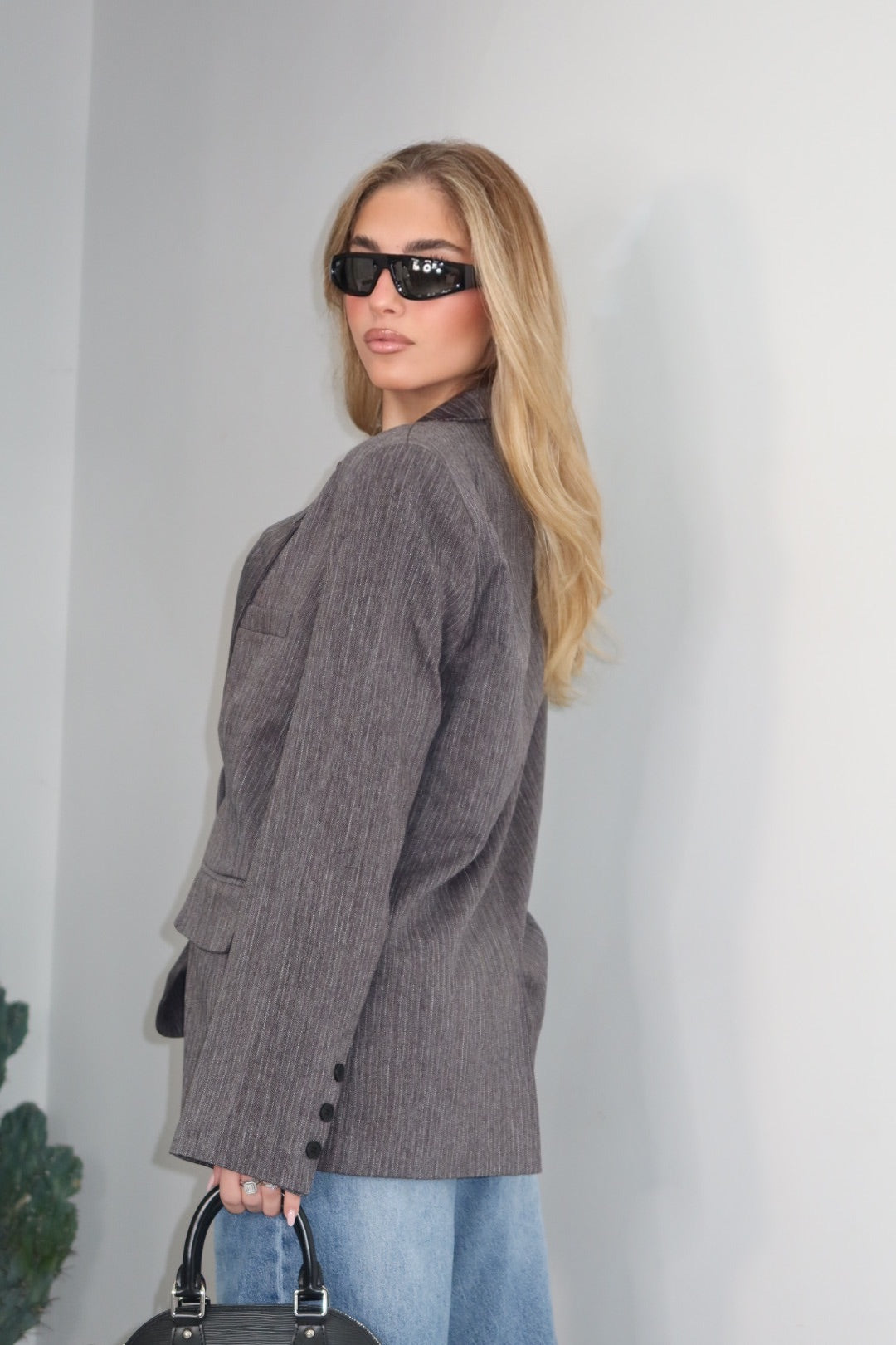 Blazer Selene Gessato