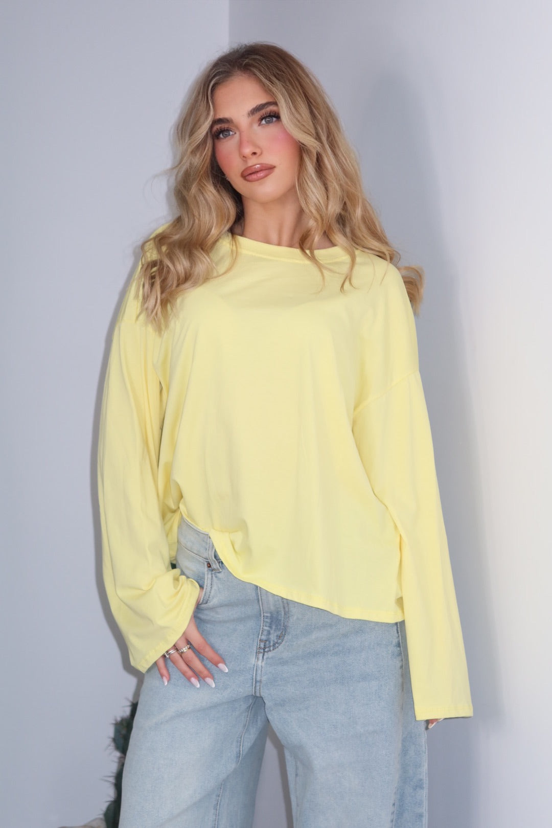 LongSleeve 92% Cotone