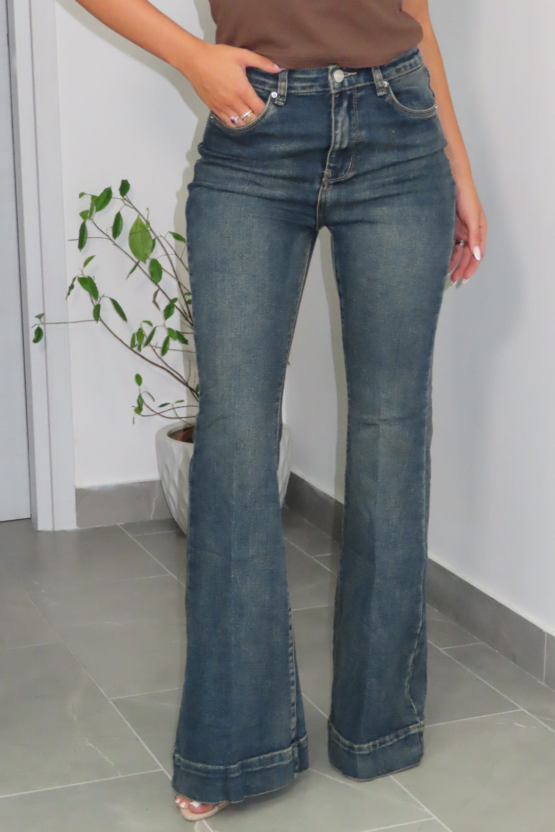 Jeans Kim Zampa sabbia